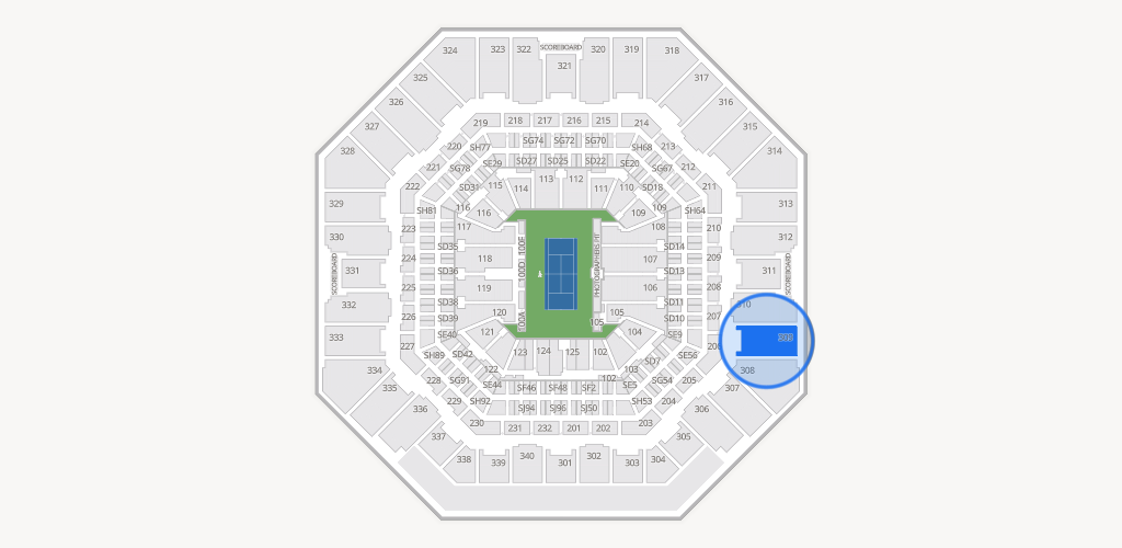 Arthur Ashe Stadium Seating Chart