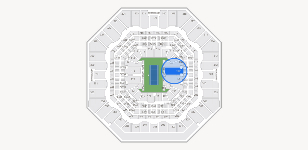 Arthur Ashe Stadium Seating Chart