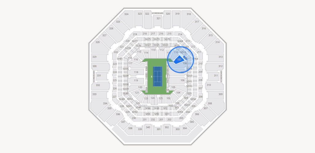 Arthur Ashe Stadium Seating Chart