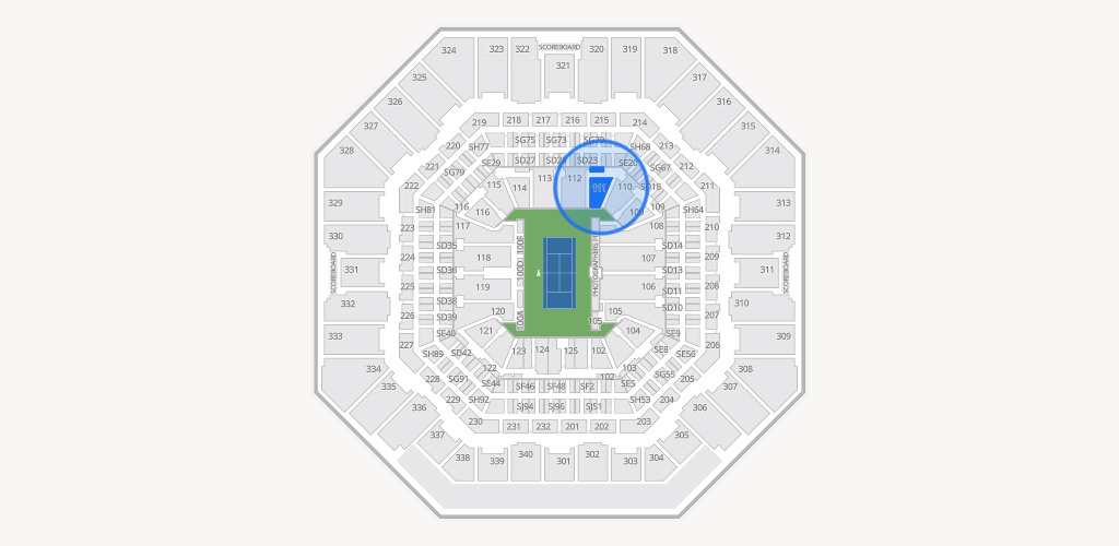Arthur Ashe Stadium Seating Chart