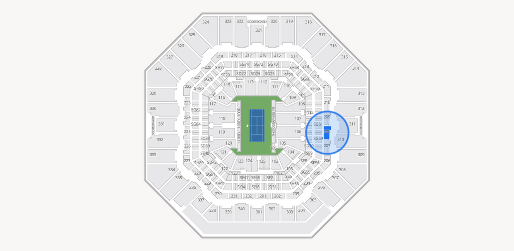 Arthur Ashe Stadium Seating Chart