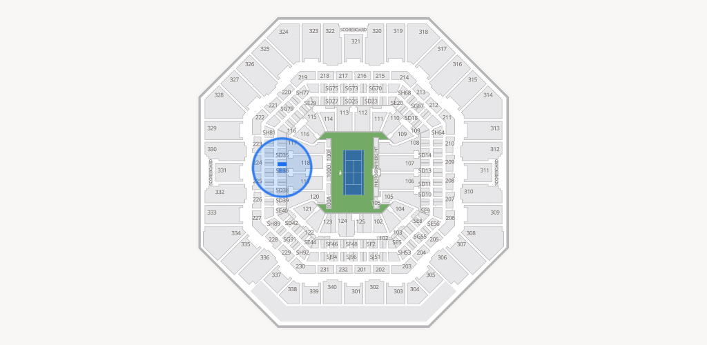 Arthur Ashe Stadium Seating Chart