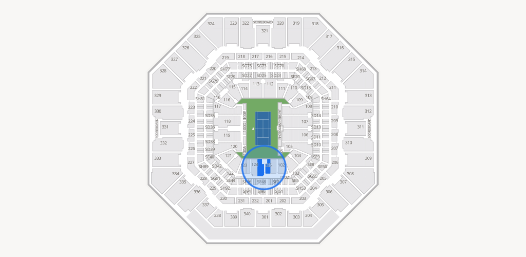 Arthur Ashe Stadium Seating Chart