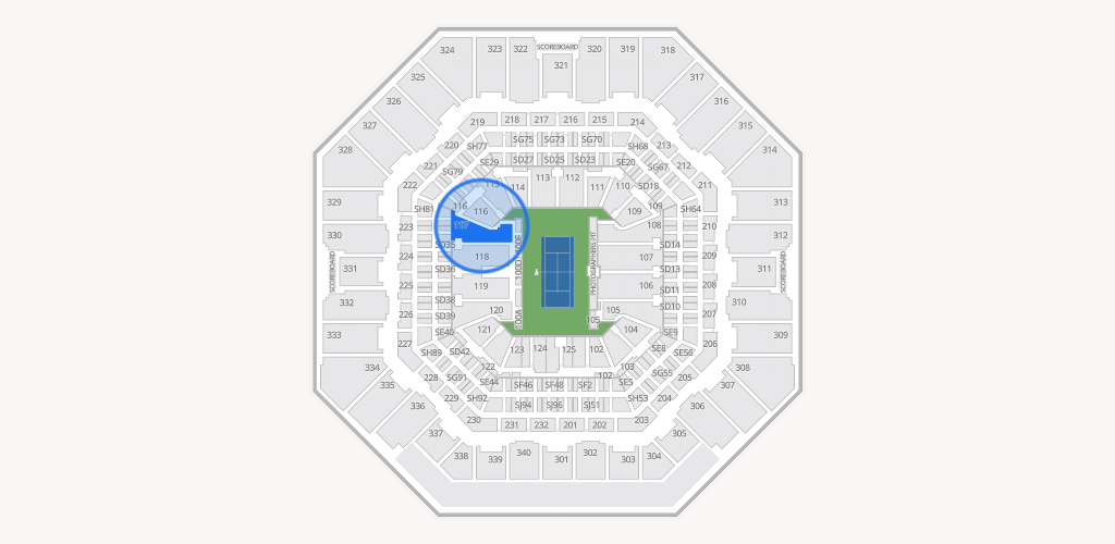 Arthur Ashe Stadium Seating Chart