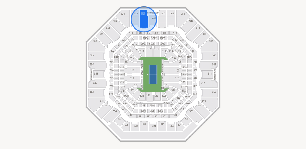 Arthur Ashe Stadium Seating Chart