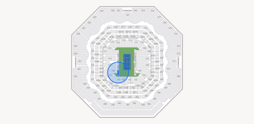 Arthur Ashe Stadium Seating Chart