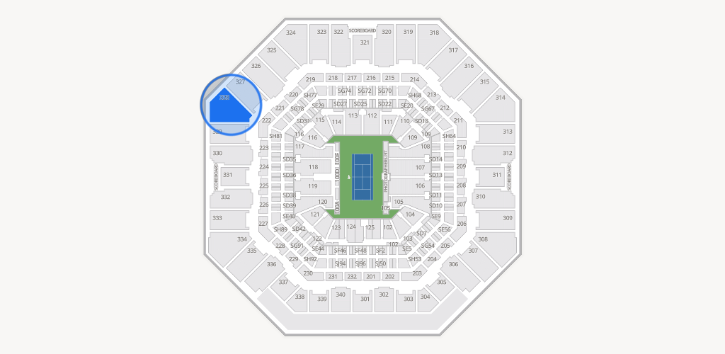 Arthur Ashe Stadium Seating Chart