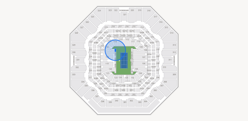 Arthur Ashe Stadium Seating Chart