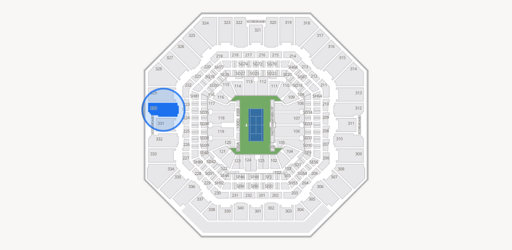 Arthur Ashe Stadium Seating Chart