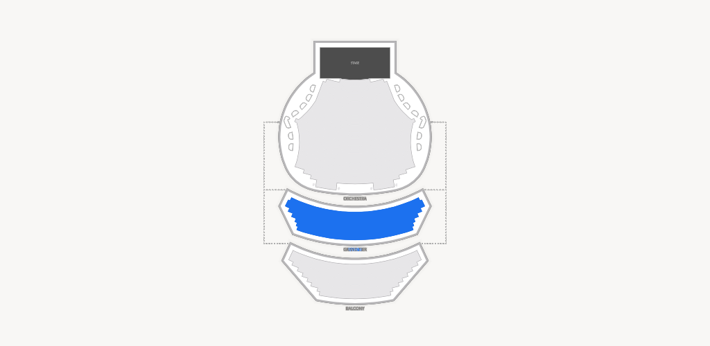 ASU Gammage Auditorium Seating Chart