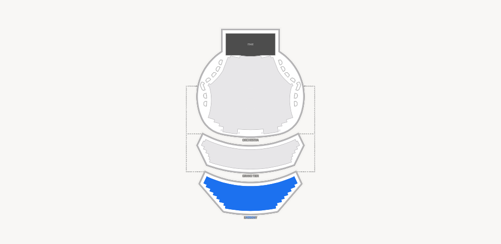 ASU Gammage Auditorium Seating Chart