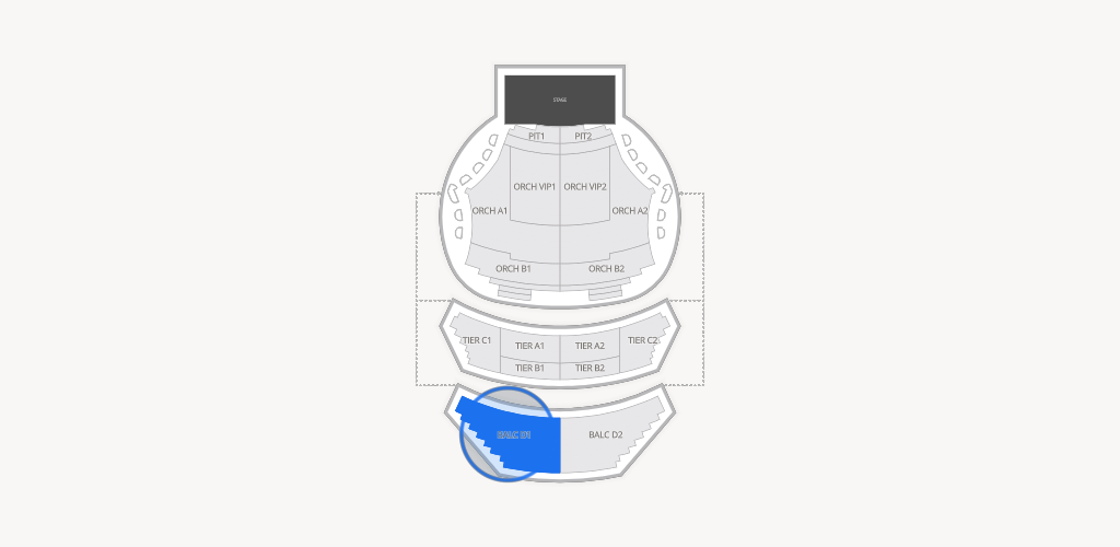 ASU Gammage Auditorium Seating Chart