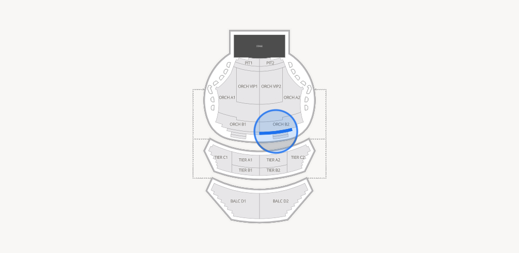 ASU Gammage Auditorium Seating Chart