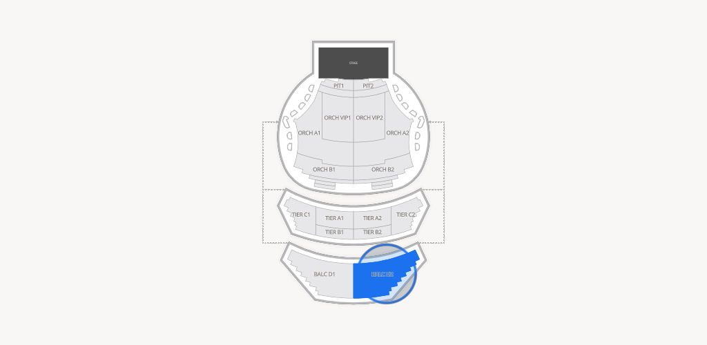ASU Gammage Auditorium Seating Chart