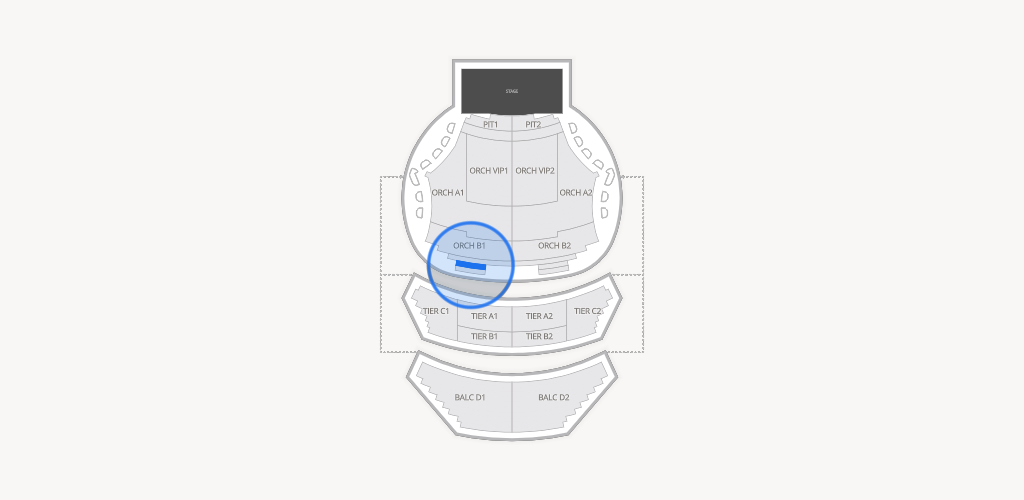 ASU Gammage Auditorium Seating Chart
