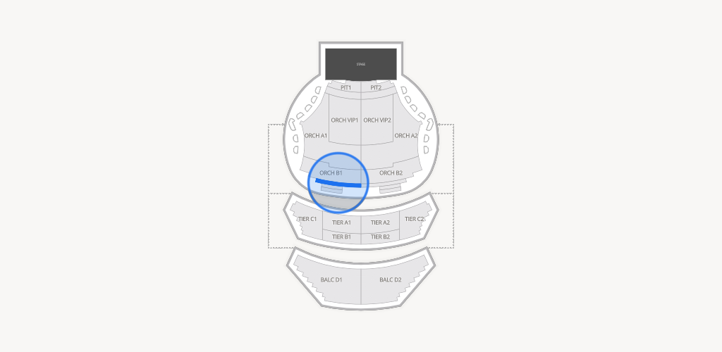 ASU Gammage Auditorium Seating Chart