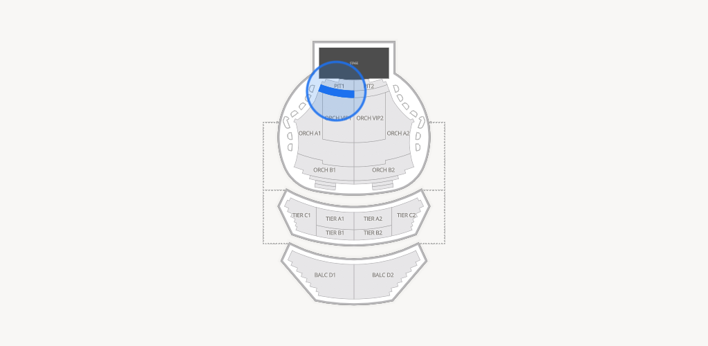 ASU Gammage Auditorium Seating Chart