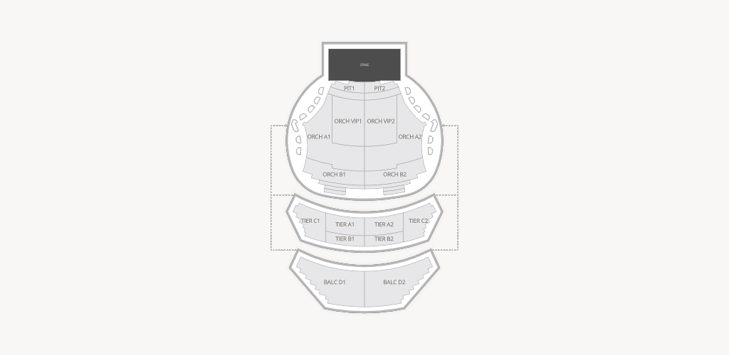 ASU Gammage Auditorium Seating Chart