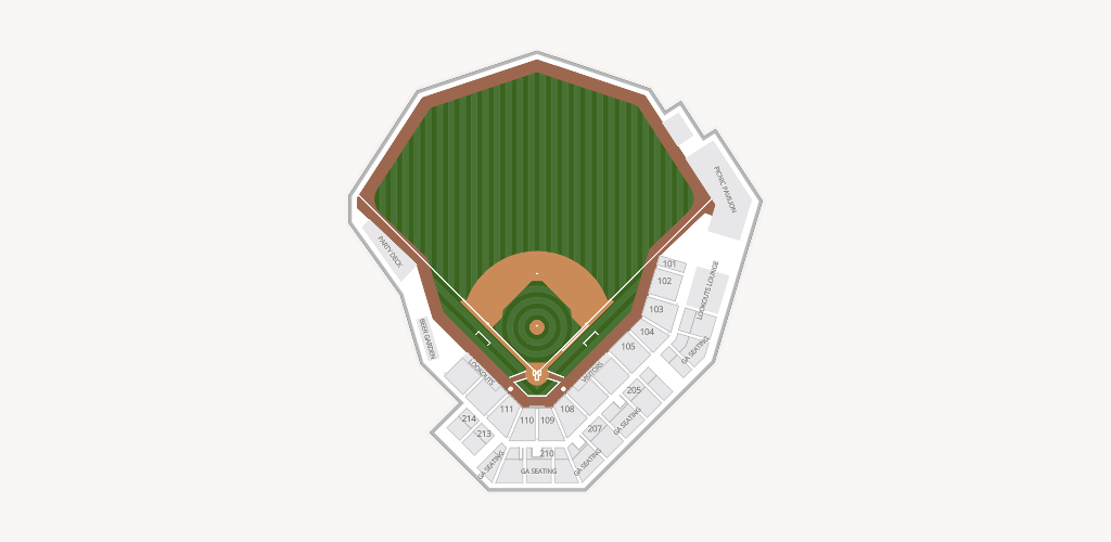 AT&T Field Seating Chart