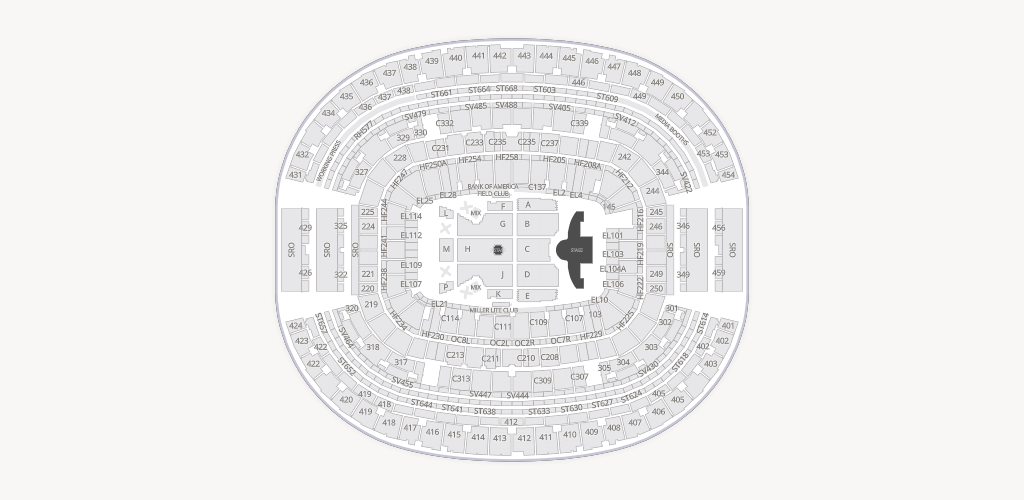 AT&T Stadium Seating Chart