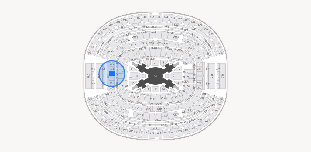 AT&T Stadium Seating Chart