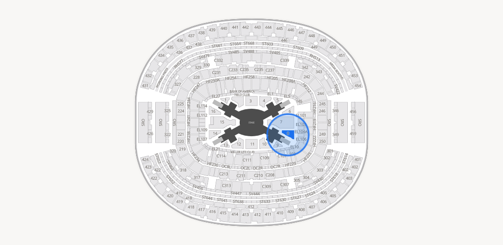 AT&T Stadium Seating Chart