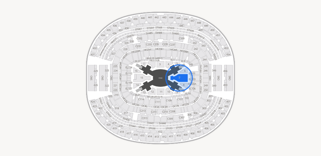 AT&T Stadium Seating Chart