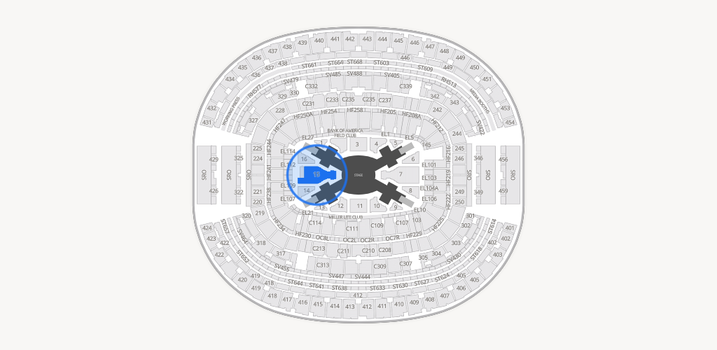 AT&T Stadium Seating Chart