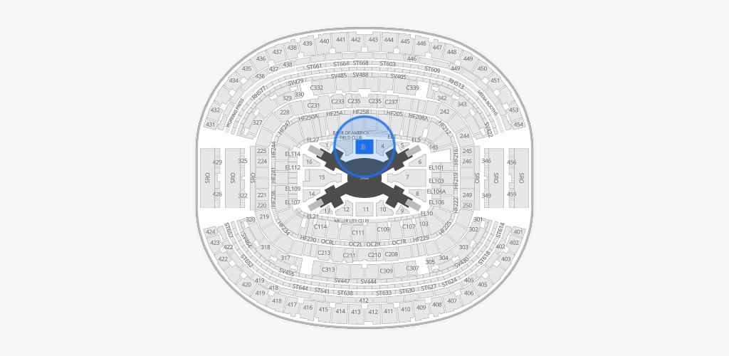 AT&T Stadium Seating Chart