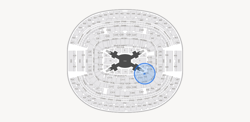 AT&T Stadium Seating Chart