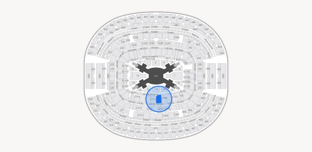 AT&T Stadium Seating Chart