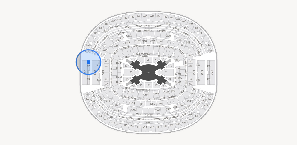 AT&T Stadium Seating Chart