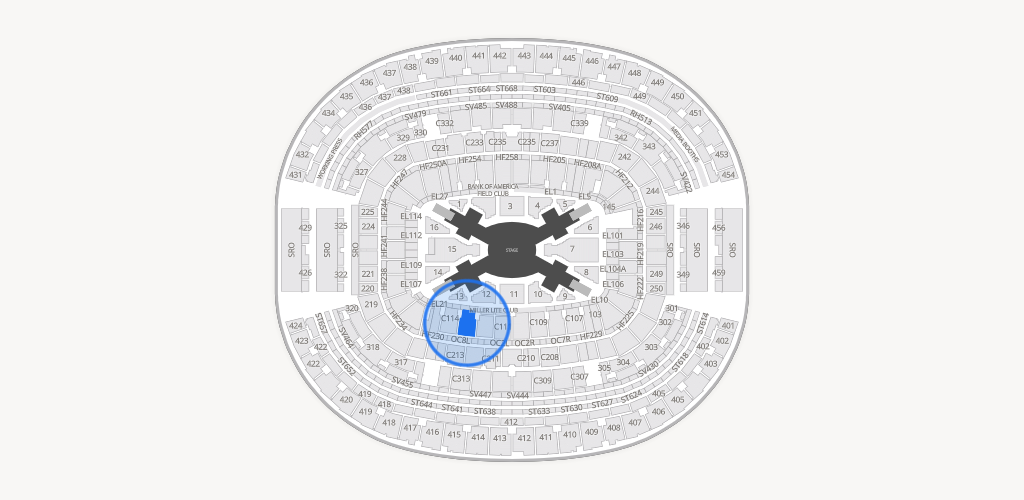 AT&T Stadium Seating Chart
