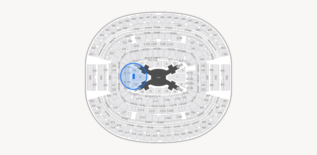 AT&T Stadium Seating Chart