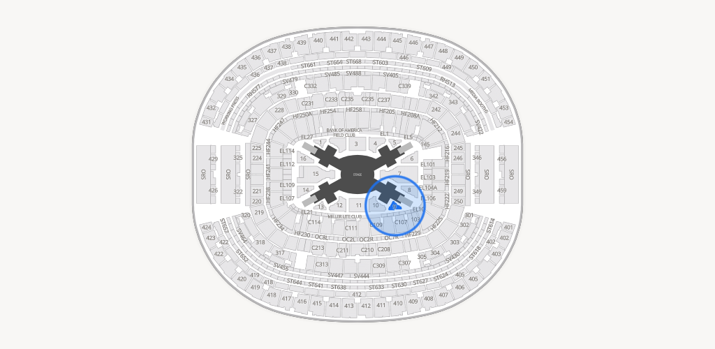 AT&T Stadium Seating Chart