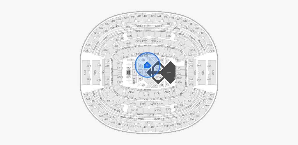 AT&T Stadium Seating Chart