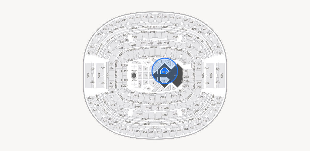 AT&T Stadium Seating Chart