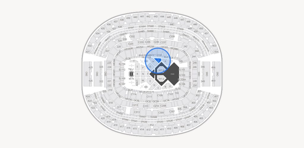 AT&T Stadium Seating Chart