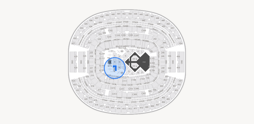 AT&T Stadium Seating Chart