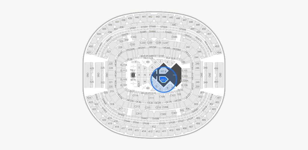 AT&T Stadium Seating Chart