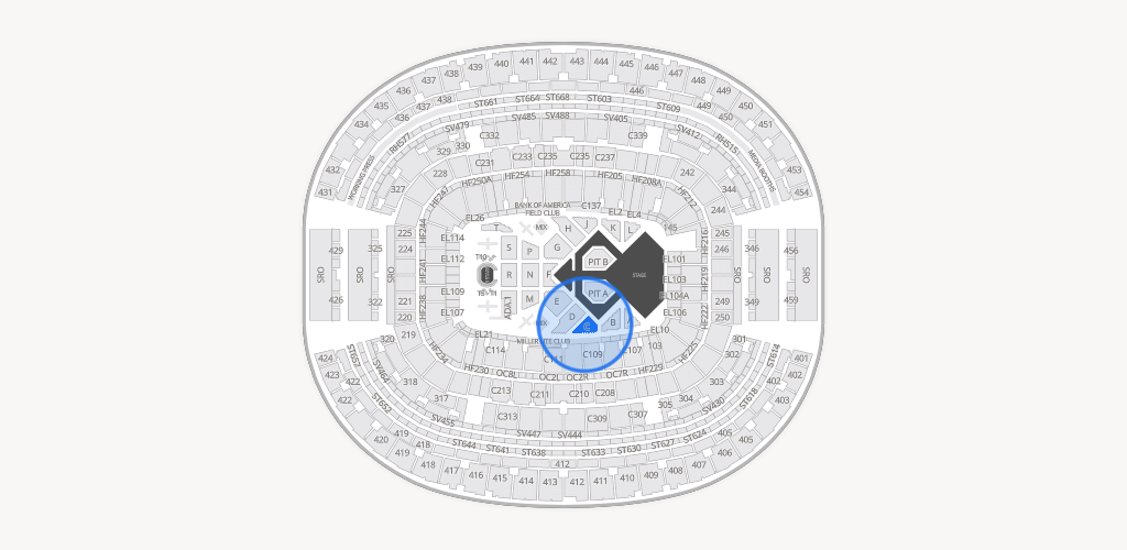AT&T Stadium Seating Chart