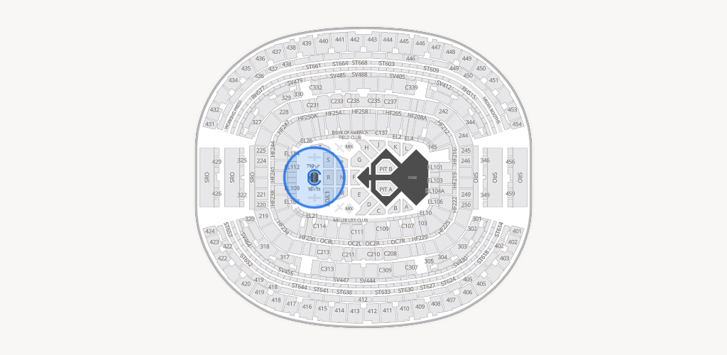 AT&T Stadium Seating Chart