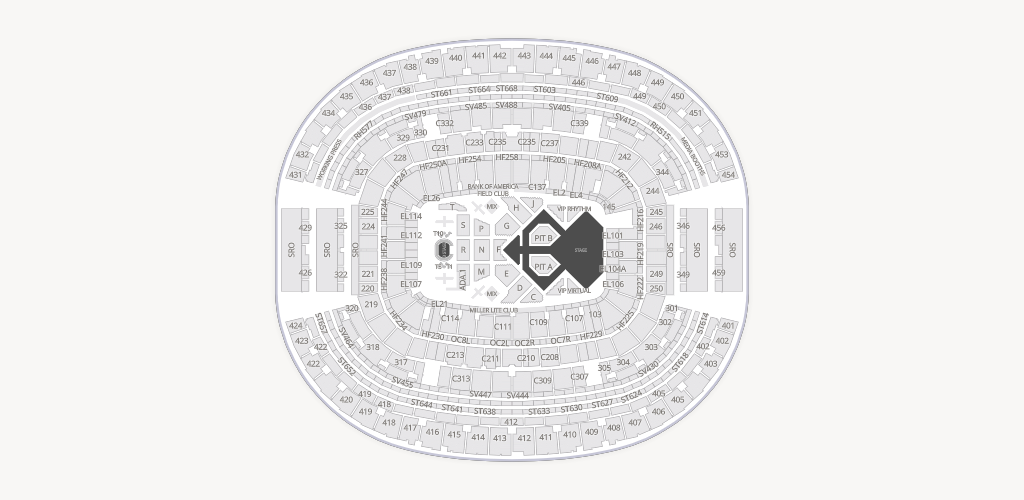 AT&T Stadium Seating Chart