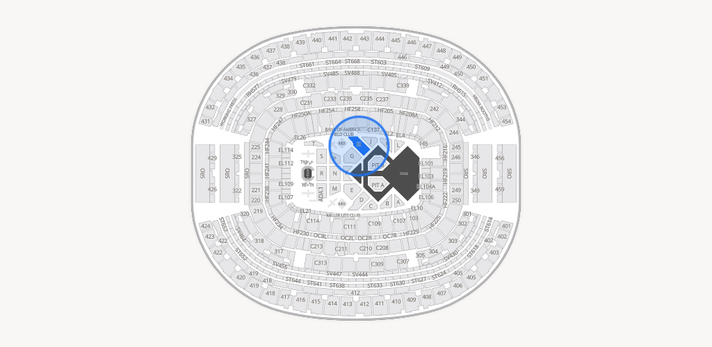 AT&T Stadium Seating Chart