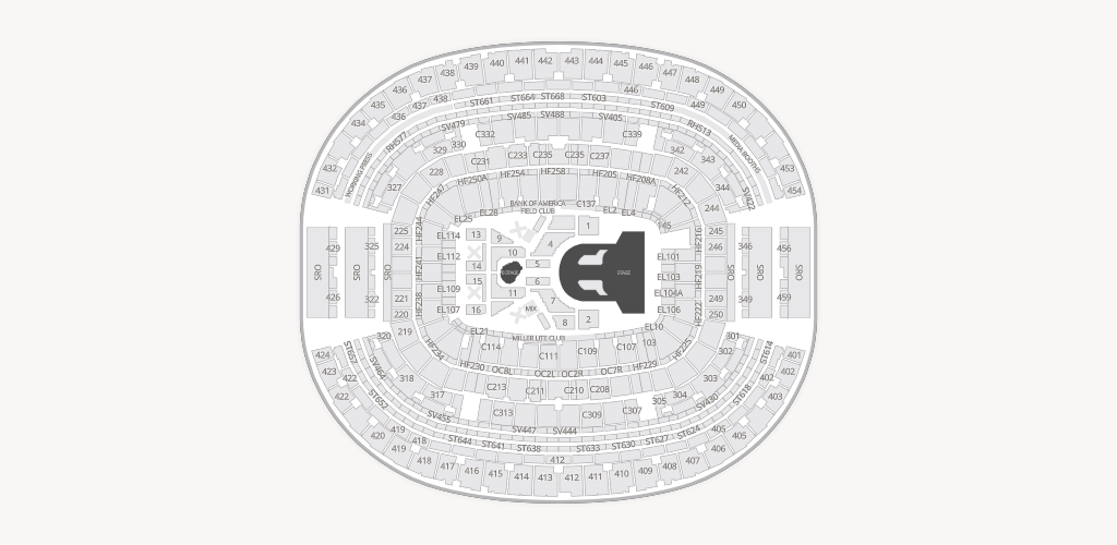 AT&T Stadium Seating Chart