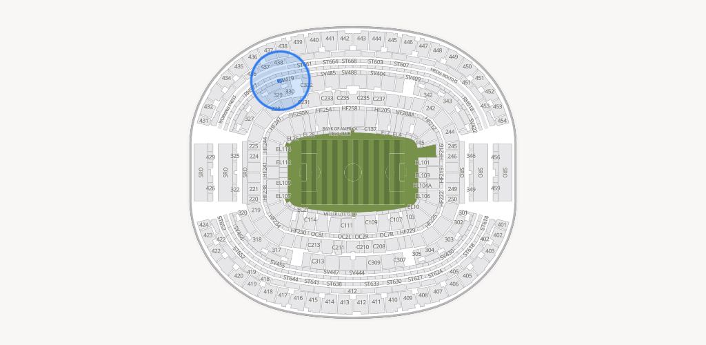 AT&T Stadium Seating Chart