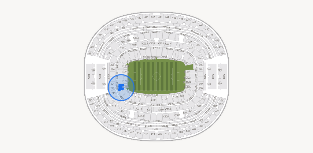 AT&T Stadium Seating Chart