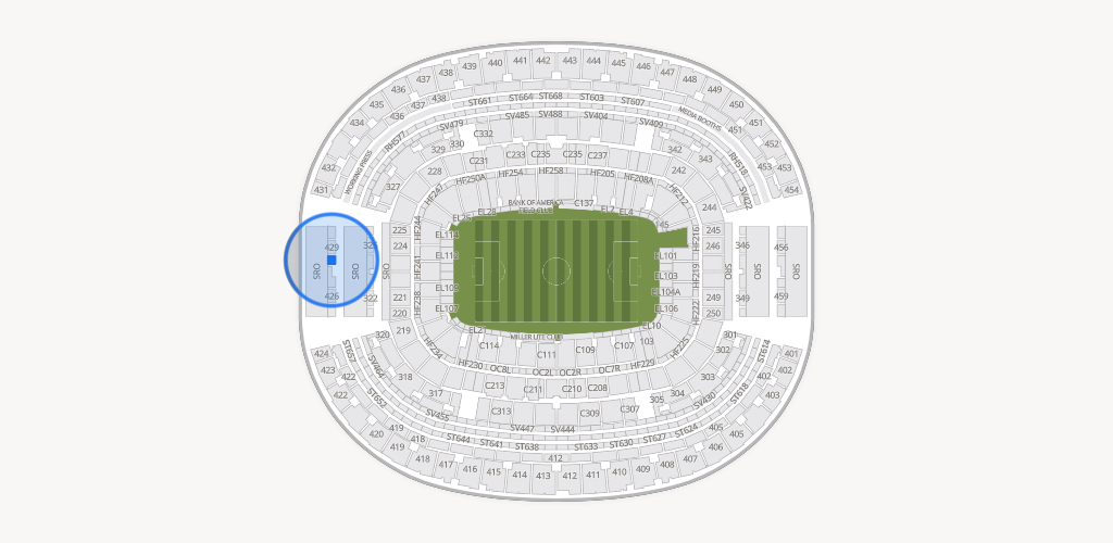 AT&T Stadium Seating Chart