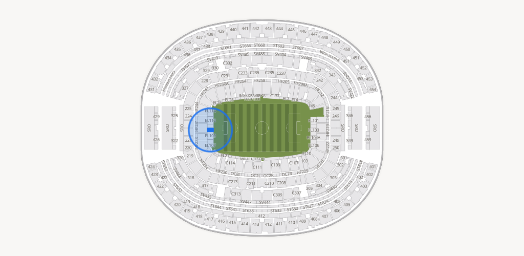 AT&T Stadium Seating Chart