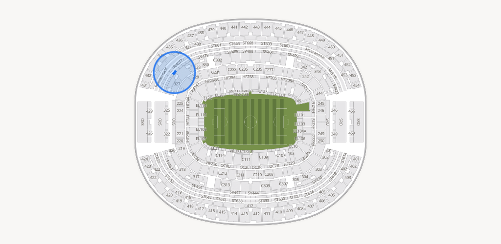 AT&T Stadium Seating Chart